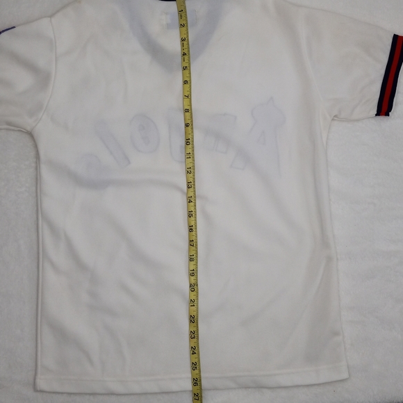 Alpha sportswear California Angels pullover v-neck baseball jersey men's size L - Picture 4 of 9